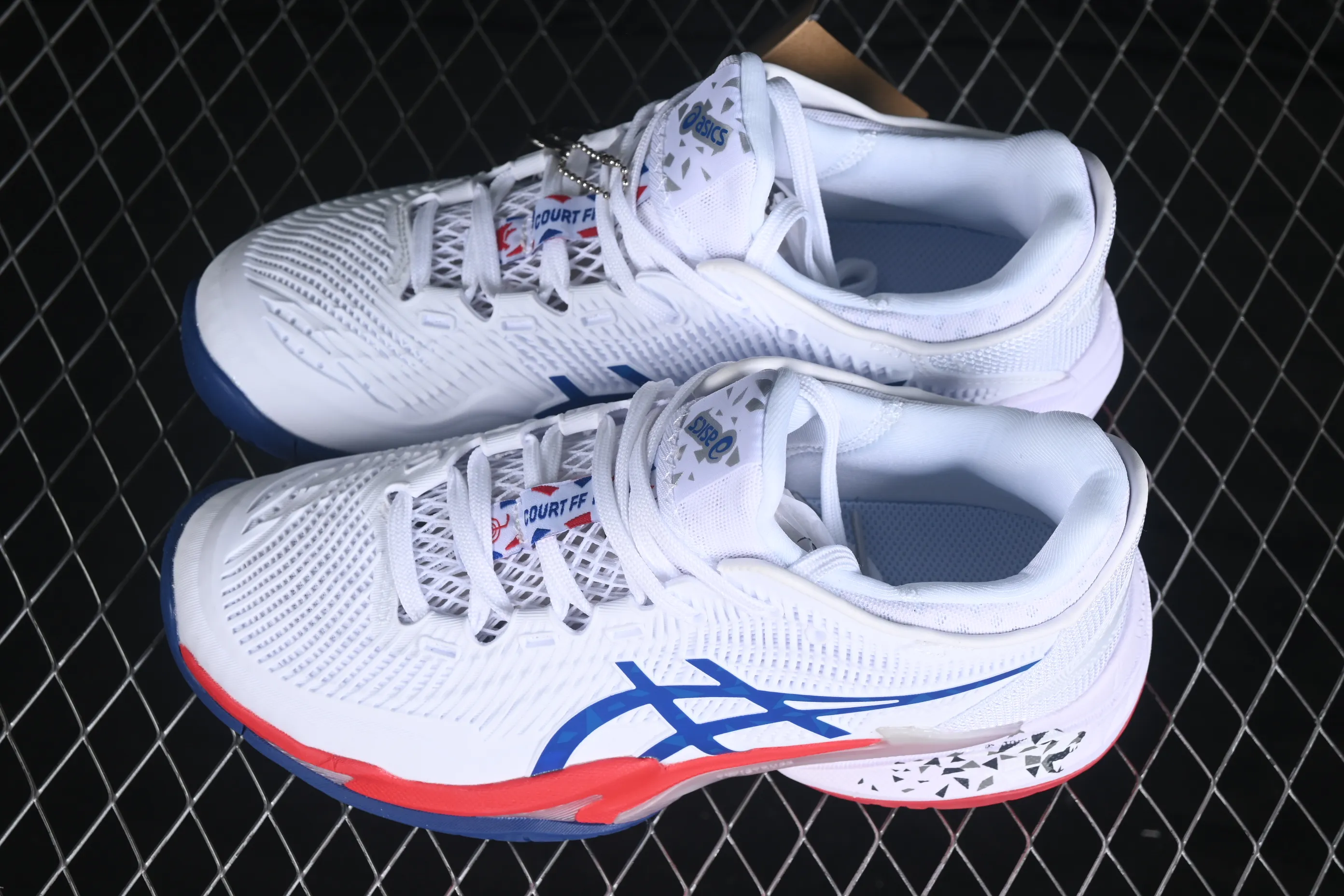 All categories Asics Asics series Asics Court FF 3 Asics Court FF 3 ASICS retro breathable cushioning casual running shoes 1041A480-100
